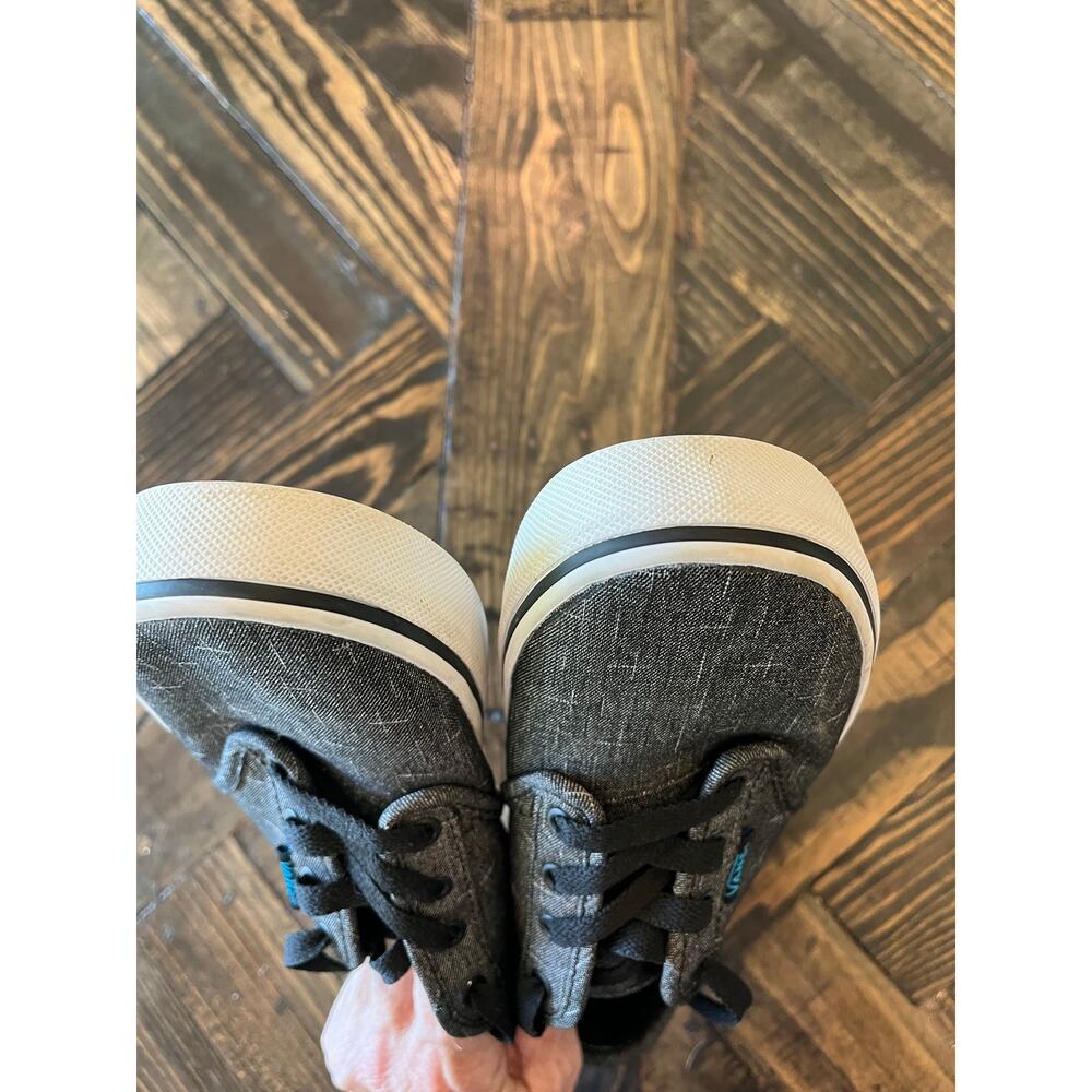 Vans Lace Up Sneaker Shoes Unisex Youth 4 Skater Grunge School Basic Neutral - Picture 7 of 9